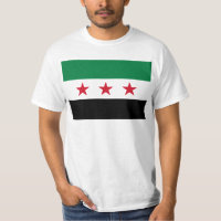 Flagge von Syrien - syrische Unabhängigkeitsflagge