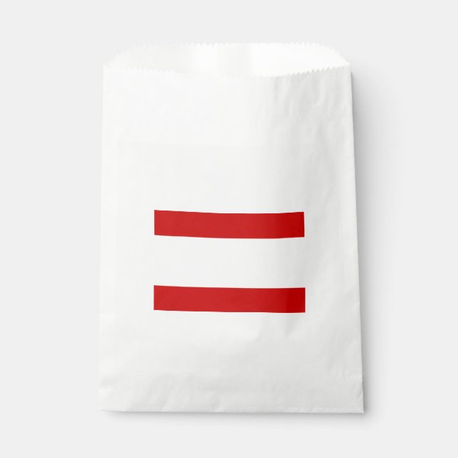 Flagge von Tahiti Geschenktütchen (Vorderseite)