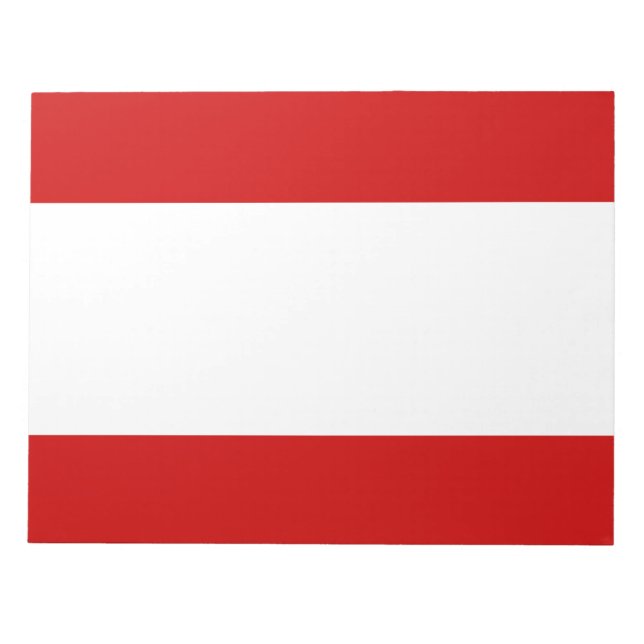 Flagge von Tahiti Notizblock (Vorderseite)