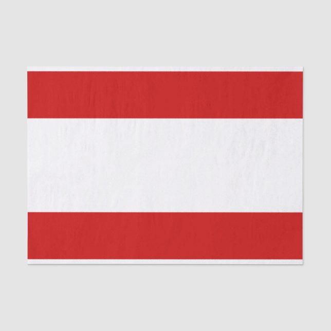 Flagge von Tahiti Seidenpapier (Vorderseite)
