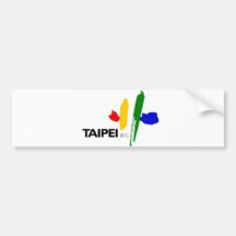 Flagge von Taipei City (Taiwan)