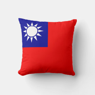 Flagge von Taiwan Kissen