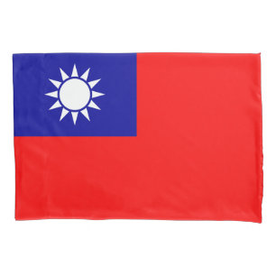 Flagge von Taiwan Kissenbezug