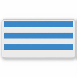 Flagge von Tallinn, Estland Aufkleber