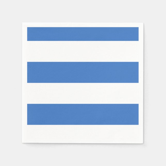 Flagge von Tallinn, Estland, Neapel Serviette (Vorderseite)