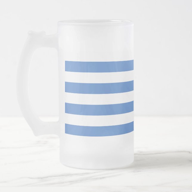 Flagge von Tallinn, Estland, Tasse für Mattiertes  (Links)