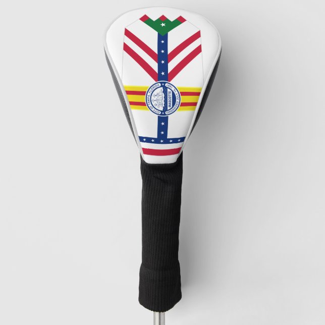 Flagge von Tampa, Florida Golf Headcover (Vorderseite)