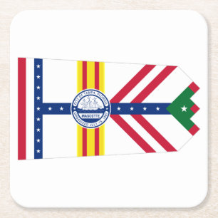 Flagge von Tampa, Untersetzer des Papiers von Flor