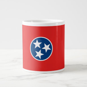 Flagge von Tennessee Jumbo-Tasse
