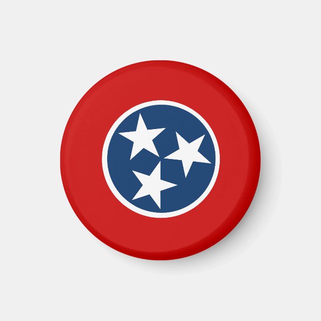 Flagge von Tennessee Magnet (Vorne)