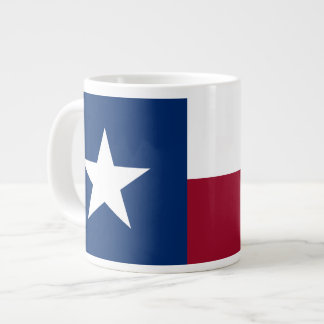 Flagge von Texas Jumbo-Tasse