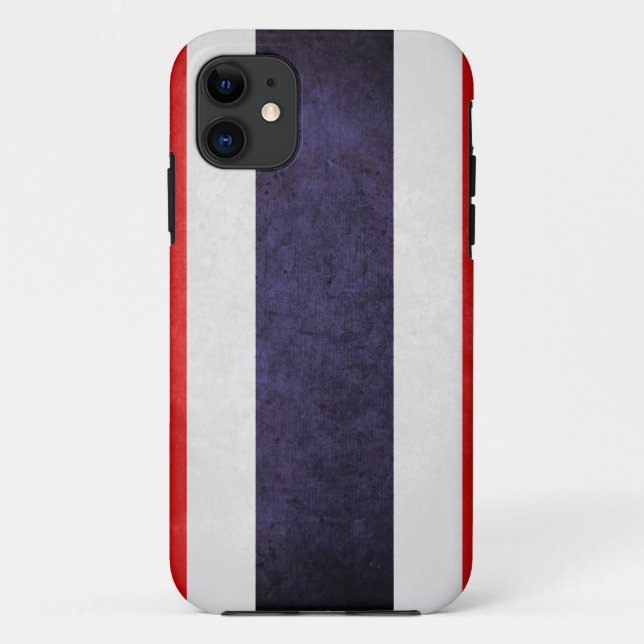 Flagge von Thailand Case-Mate iPhone Hülle (Rückseite)