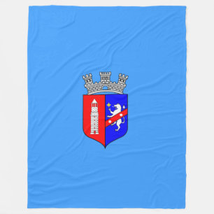 Flagge von Tirana, Albanien Fleecedecke