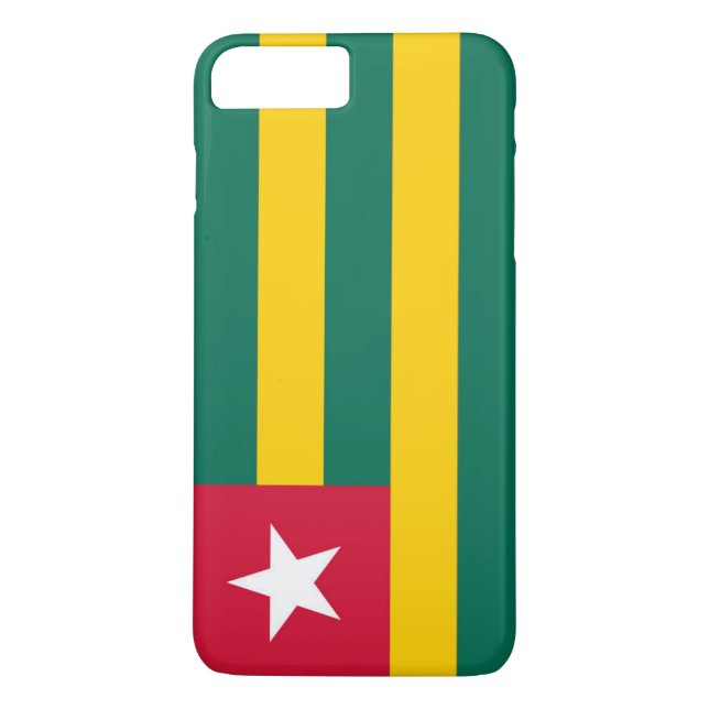 Flagge von Togo Case-Mate iPhone Hülle (Rückseite)