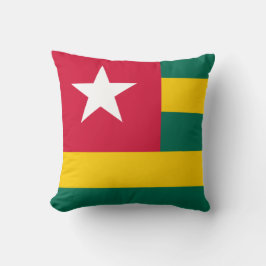 Flagge von Togo Kissen