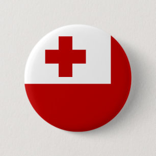 Flagge von Tonga Button