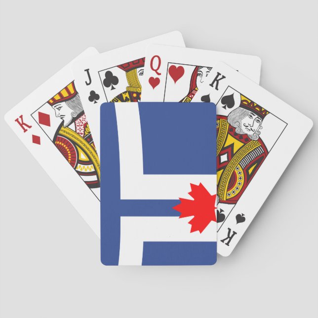 Flagge von Toronto, Klassische Spielkarten von Ont (Rückseite)