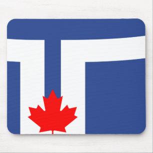 Flagge von Toronto, Ontario-Mauspad Mousepad