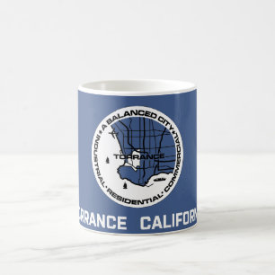 Flagge von Torrance (Kalifornien) Kaffeetasse