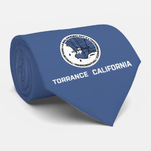 Flagge von Torrance (Kalifornien) Krawatte