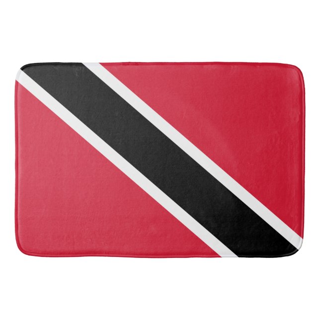 Flagge von Trinidad und Tobago Badematte (Vorderseite)