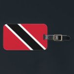 Flagge von Trinidad und Tobago Gepäckanhänger<br><div class="desc">trinidad und tobago flagge,  trinidad und tobago,  Hafen von Spanien,  Karibik,  calypso,  soca,  Tobago Main Ridge Forest Reserve,  Vulkane,  Flagge,  Dörfer,  Nordamerika,  Reise,  Abenteuer,  Kultur,  Katze,  Tier,  Pazifik,  Vintag,  erkunden,  wandern,  Mutter Erde,  Umweltschützer,  Naturschutz,  Trinidad,  Tabago, </div>