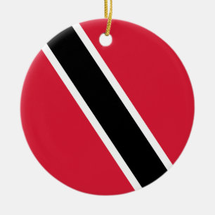 Flagge von Trinidad und Tobago Keramik Ornament