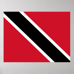 Flagge von Trinidad und Tobago Poster