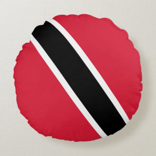 Flagge von Trinidad und Tobago Rundes Kissen