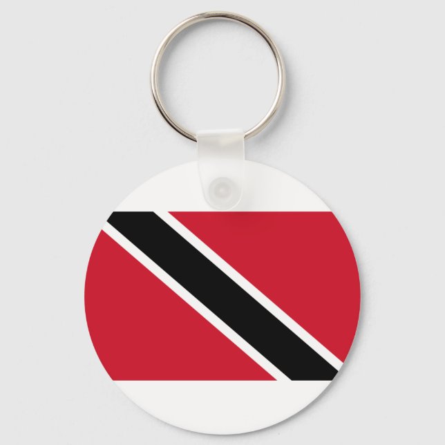 Flagge von Trinidad und Tobago Schlüsselanhänger (Vorderseite)