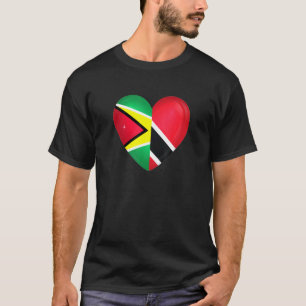 Flagge von Trinidad und Tobago Trini Guyana Guyane T-Shirt