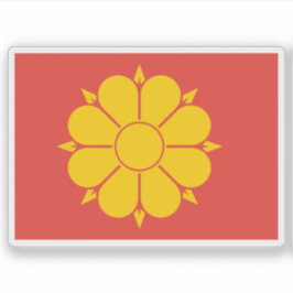 Flagge von Trondheim Aufkleber