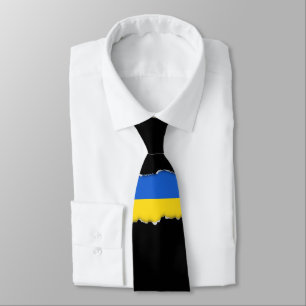 Flagge von Ukraine Krawatte