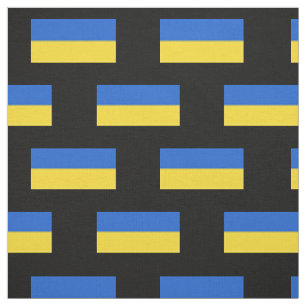 Flagge von Ukraine Stoff