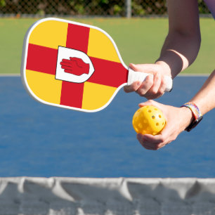 Flagge von Ulster Pickleball Schläger