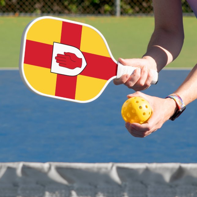 Flagge von Ulster Pickleball Schläger (InSitu)