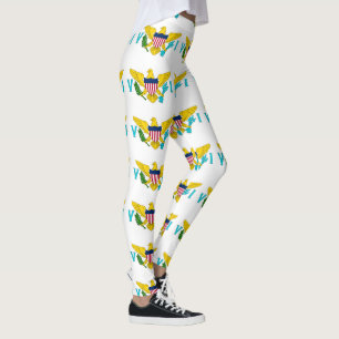 Flagge von United States Virgin Islands Leggings