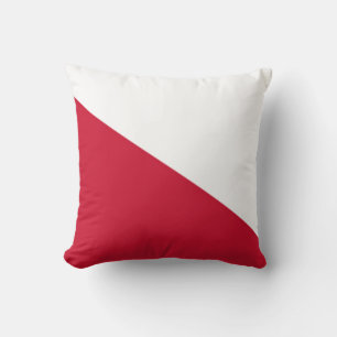 Flagge von Utrecht (Stadt) Kissen