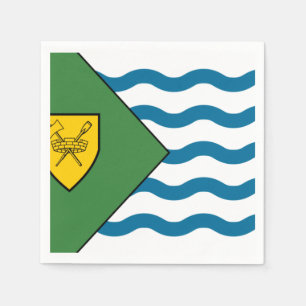 Flagge von Vancouver, British Columbia Serviette