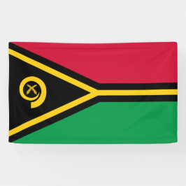 Flagge von Vanuatu Banner