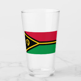 Flagge von Vanuatu Glas