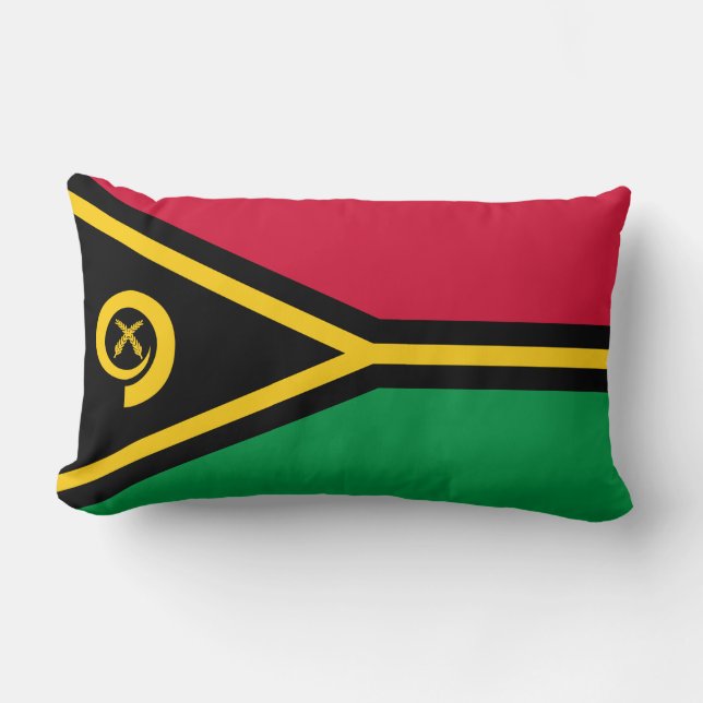 Flagge von Vanuatu Lendenkissen (Vorderseite)