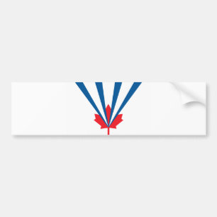 Flagge von Vaughan (Ontario, Kanada) Autoaufkleber