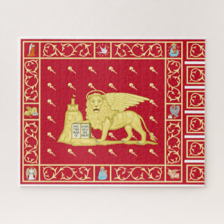 Flagge von Venedig, Italien (Venezia, Venetien, It