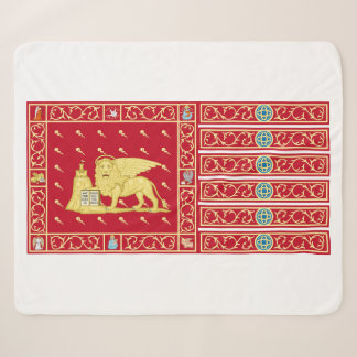Flagge von Venedig, Italien (Venezia, Venetien, It Sherpadecke