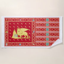 Flagge von Venedig, Italien (Venezia, Venetien, It