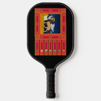 Flagge von Venetien (italienische Region) Pickleball Schläger