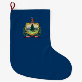 Flagge von Vermont (US-Staat) Großer Weihnachtsstrumpf