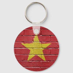 Flagge von Vietnam Schlüsselanhänger