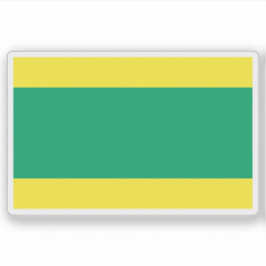 Flagge von Võru, Estland Aufkleber